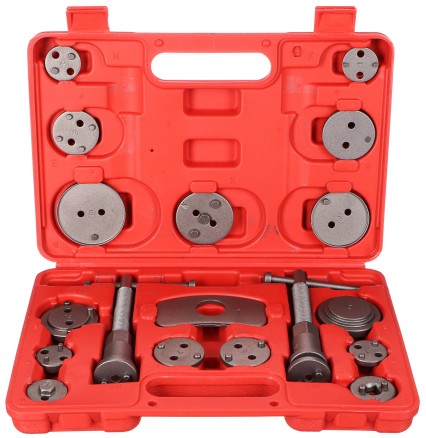 Ściągacz tłoczków hamulcowych MECHANIC BRAKE SET 18, zestaw 18-częściowy