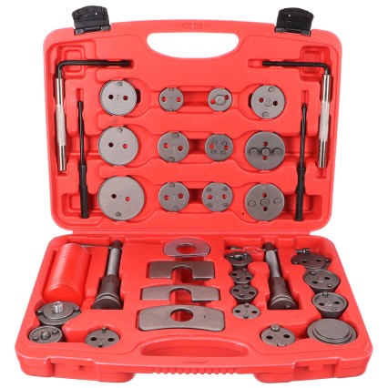 Ściągacz tłoczków hamulcowych MECHANIC BRAKE SET 35, zestaw 35-częściowy