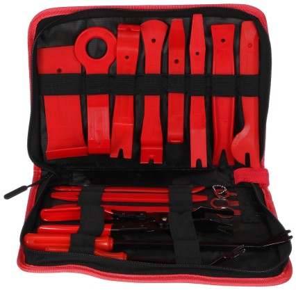 Zestaw do demontażu tapicerki i wnętrza MECHANIC TRIM SET 19, 19 sztuk