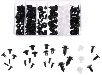 Zestaw klipsów i zaczepów tapicerki samochodowej MECHANIC TRIM CLIP SET 100