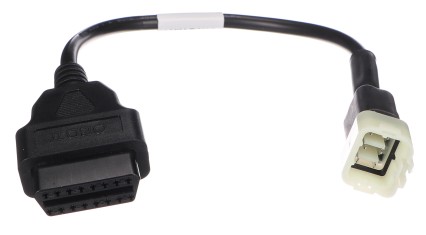 Adapter OBD-II 6-pin do motocykli Kawasaki MECHANIC CABLE 17