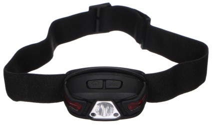 Latarka czołowa z czujnikiem HEADLAMP SENSOR 2, 250 lm, LED, USB