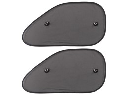 Osłona przeciwsłoneczna na okno samochodowe z przyssawkami CAR SUNSHADE SET 9, 65 x 38 cm, 2 sztuki