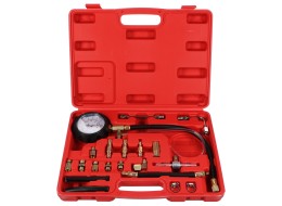 Zestaw do testowania ciśnienia silników benzynowych MECHANIC ENGINE TESTER 20, 0-10 bar, 20 sztuk