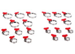 Zestaw opasek zaciskowych motylkowych MECHANIC CONNECT SET 20, 10-44 mm, 20 sztuk