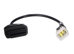 Adapter OBD-II 6-pin do motocykli Delphi MECHANIC CABLE 12