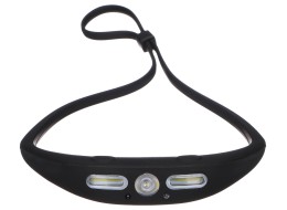 Latarka czołowa z elastycznym paskiem i czujnikiem HEADLAMP SENSOR 1, 160 lm, XPG LED, COB, USB