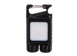 Wielofunkcyjna latarka brelokowa z magnesem LAMP KEY 1, 500 lm, COB LED, USB