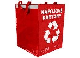 Torba do sortowania odpadów SORT EASY CARTON, 30x30x40 cm, 36 l